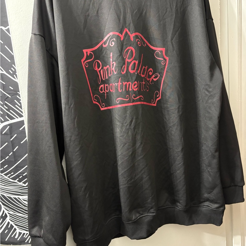 4X Coraline Pink Palace Apartments Sweatshirt